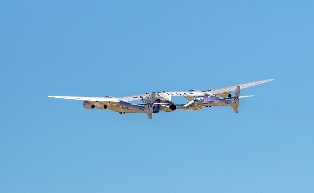 Virgin Galactic flies first tourists to edge of space