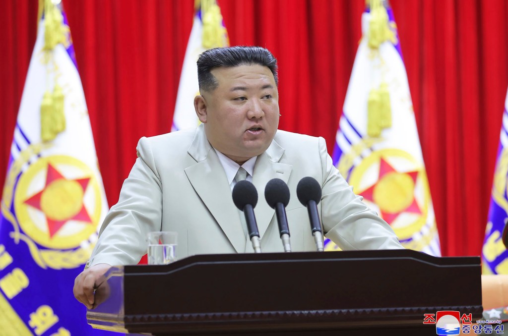 North Korea says it has launched a new nuclear attack submarine