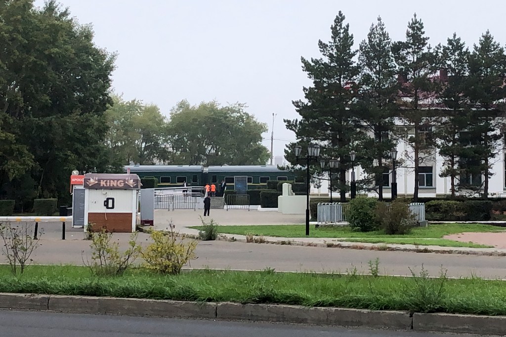 Kim arrives in Russian city for expected visit to fighter jet plant