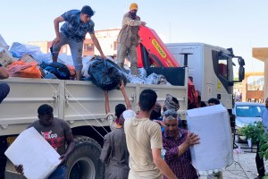 US forces fly in much-needed aid to Libya after major floods