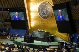 Biden urges world leaders at the UN to stand up to Russia