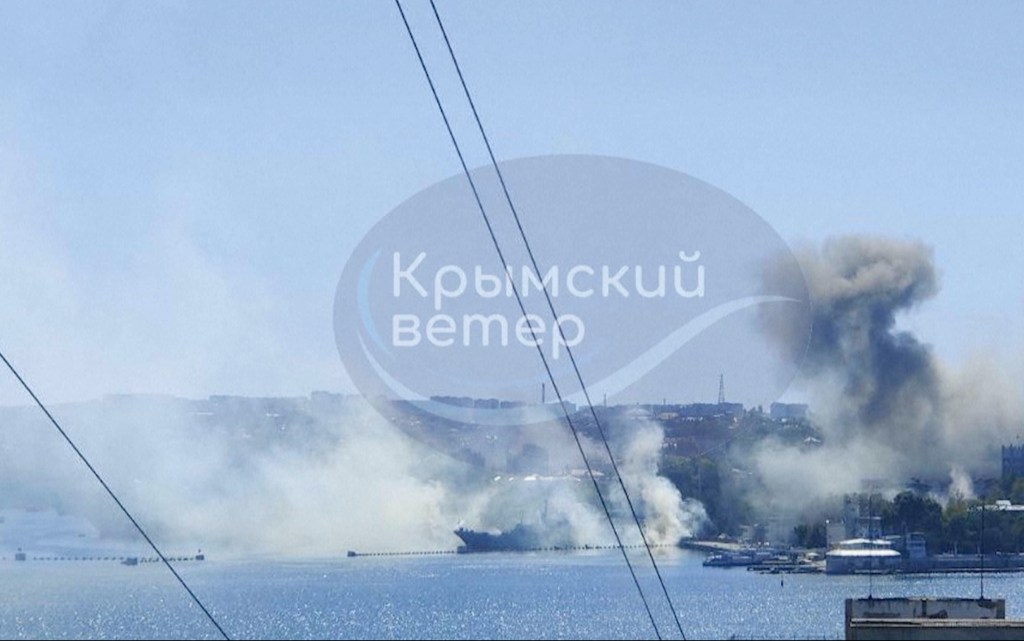 Ukraine targets a key Crimea city a day after striking Russia fleet HQ