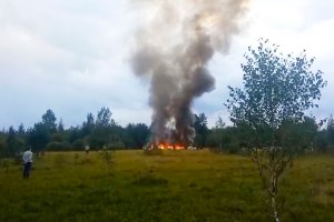 Grenade fragments found in Prigozhin plane crash victims, Putin says