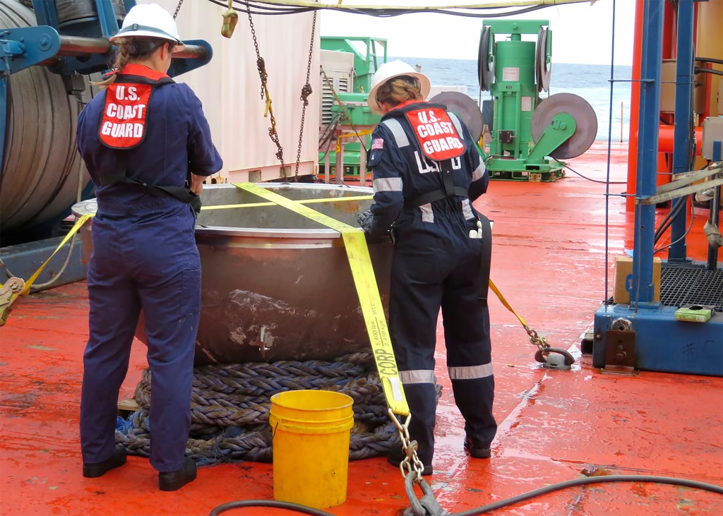 Coast Guard recovers remaining debris from imploded Titan submersible