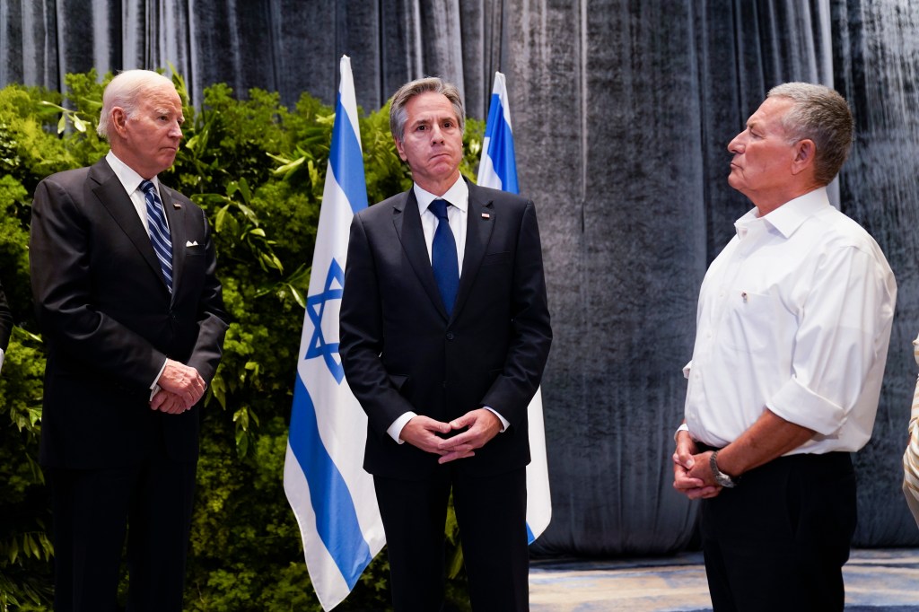 Blinken, Austin say US ready to protect American troops in Middle East