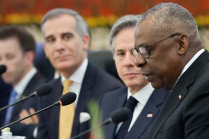 US, India defense officials meet to talk regional security
