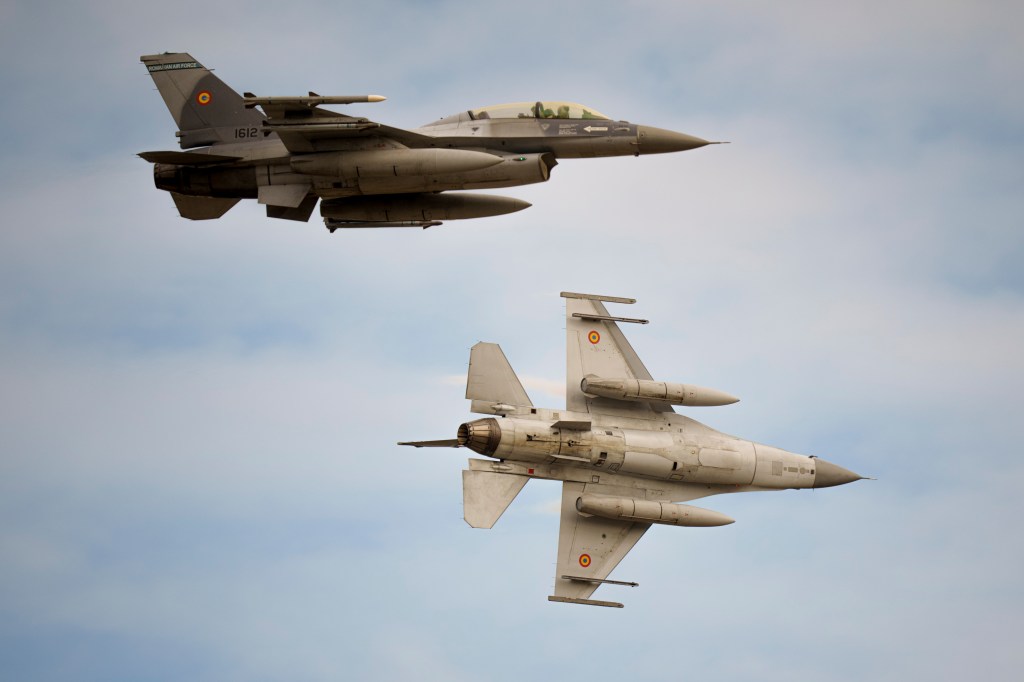 Romania inaugurates an F-16 pilot training center for NATO, Ukraine