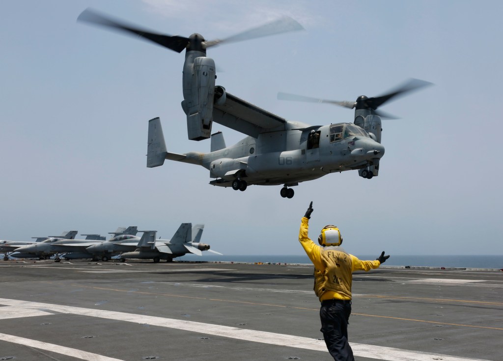 Divers recover seventh crew member killed in Osprey crash in Japan