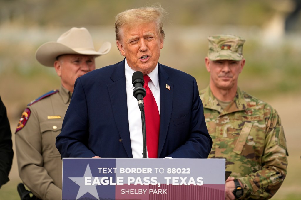 Guard officials probing Texas general’s appearance at Trump rally