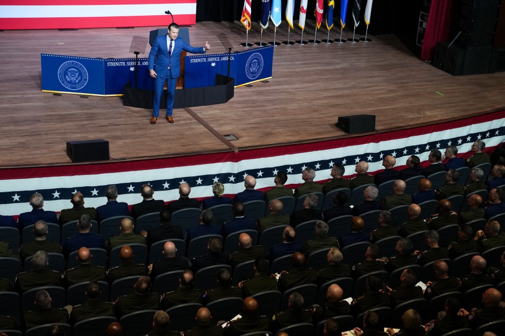 Hegseth’s style counters military’s history as engine of social change