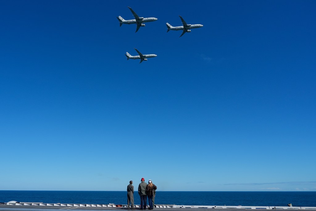 White House urged firing live bombs for Trump’s Navy visit: AP sources