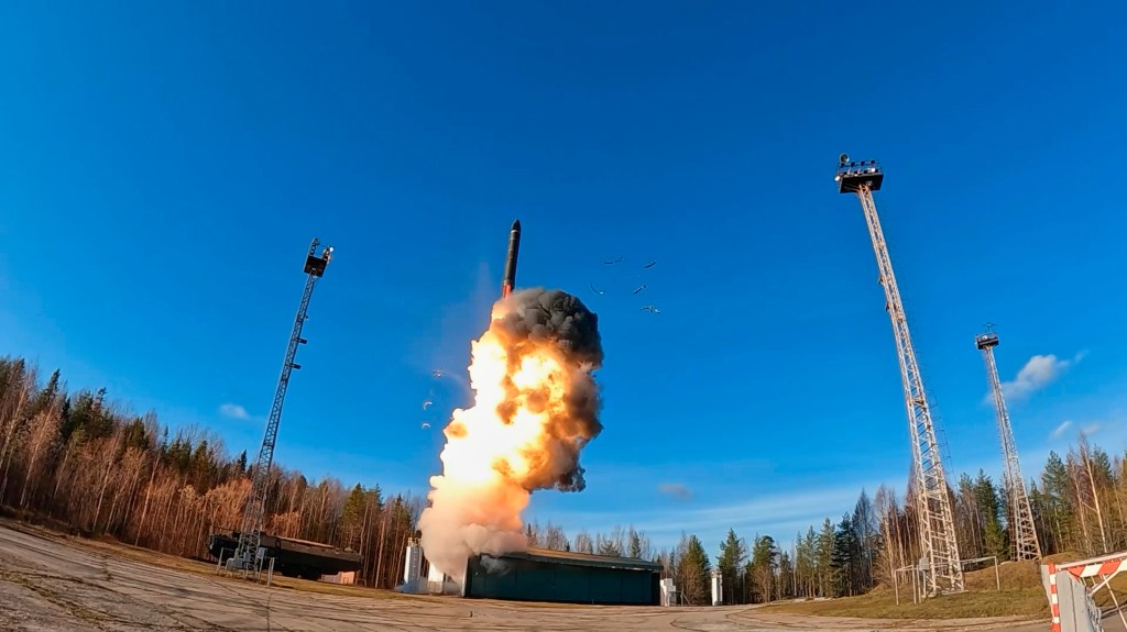Russia stages nuclear drills as Trump-Putin summit is put on hold