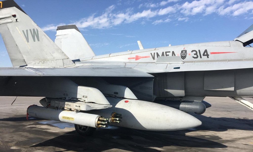 Marines boost lethality of Hornets with high precision kill munitions