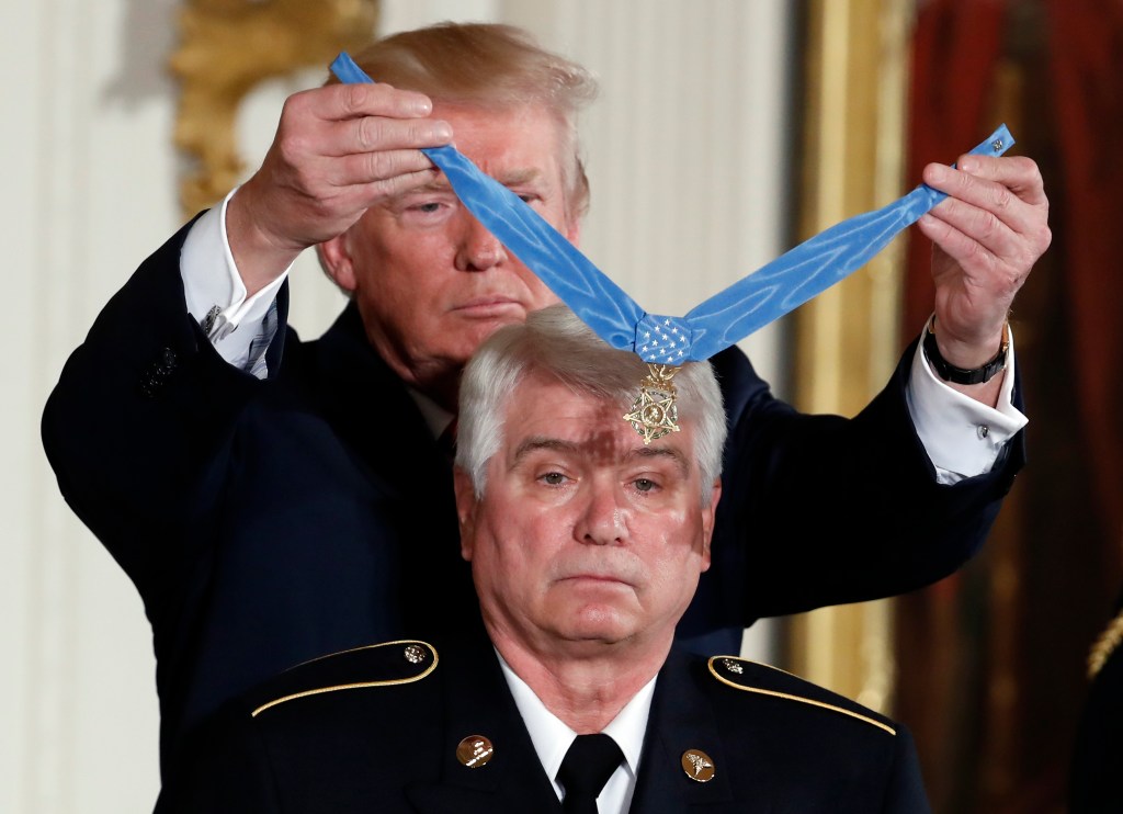 Trump awards Medal of Honor to ‘titan’ Vietnam combat medic