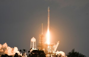 SpaceX launches communications satellite, lands booster