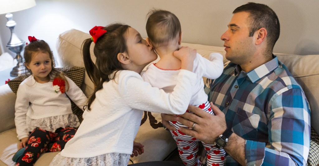 Corporal finds warm homecoming after returning from Afghanistan