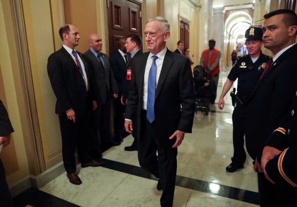 Lawmakers dismayed over Mattis’ sudden departure