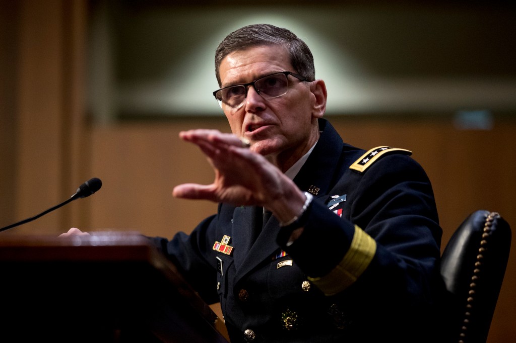CENTCOM commander says he wasn’t consulted on Trump tweet withdrawing troops