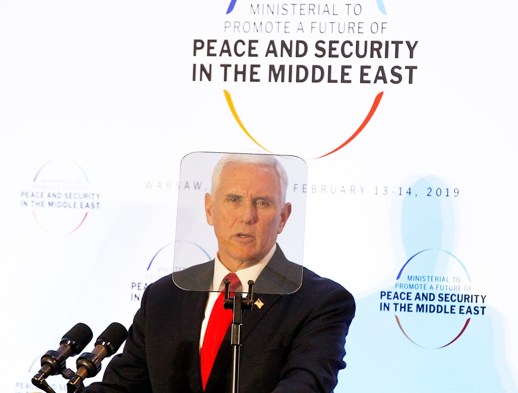 Pence calls on EU allies to withdraw from nuclear deal in latest trans-Atlantic rift