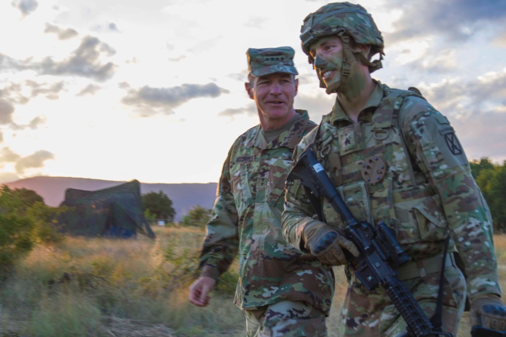 US Army chief says end strength will stay flat in upcoming budgets