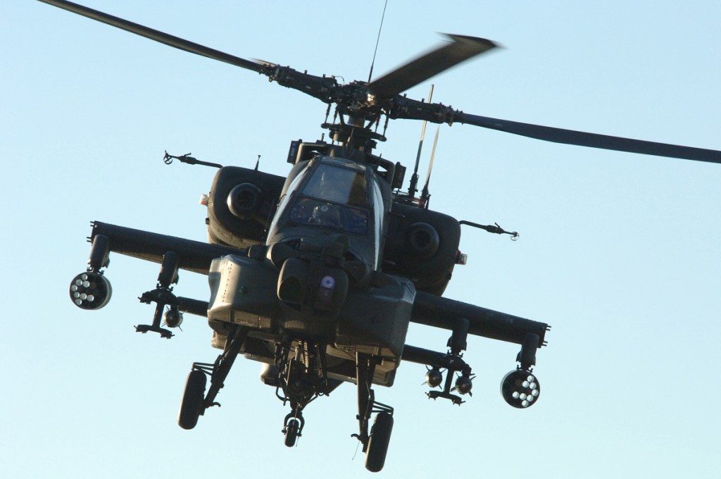 Two soldiers killed in Apache helicopter crash at Fort Campbell
