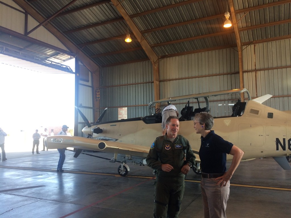Top US Air Force general hopes to increase Asia’s interest in light-attack aircraft
