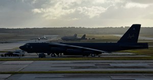 Guam B-52s left behind to face typhoon as B-2s, C-17s scramble from 2 other major storms