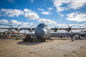 13 pics of military aircraft and missiles on the tarmac at Farnborough