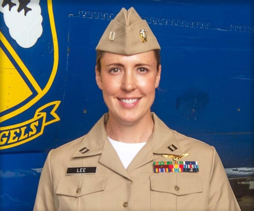 Blue Angels name first female F/A-18 pilot in squadron’s history