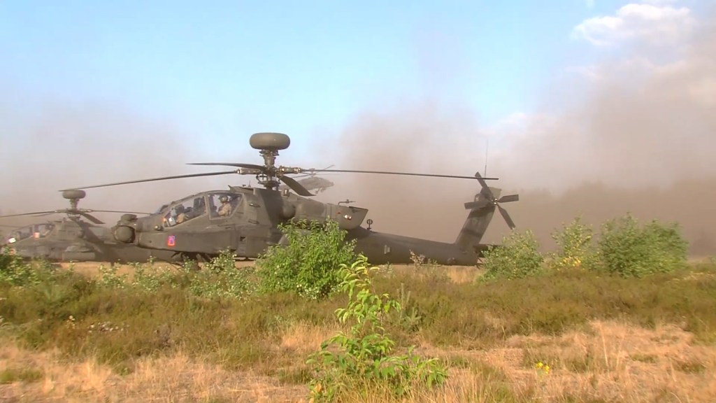 Apache deliveries resume