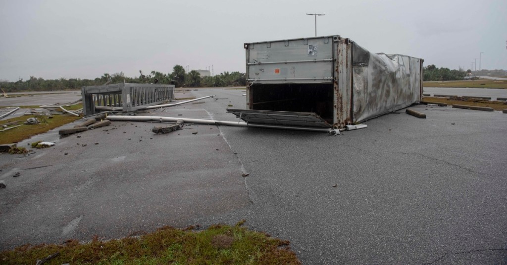 Tornado strikes Naval Submarine Base Kings Bay