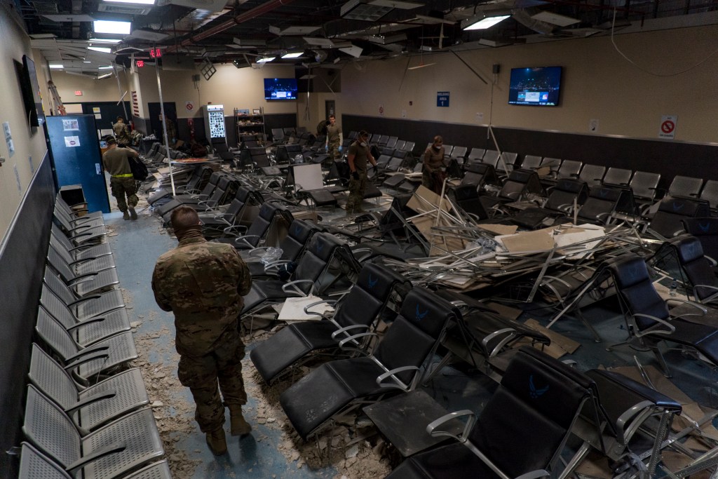 US military releases photos showing Bagram Air Base damage following brazen Taliban assault