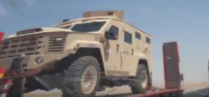 US-backed Kurdish fighters get Lenco BearCat armored vehicles