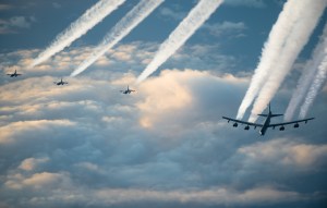 In-flight emergency forces B-52 to divert to Fairford during bomber mission to Europe