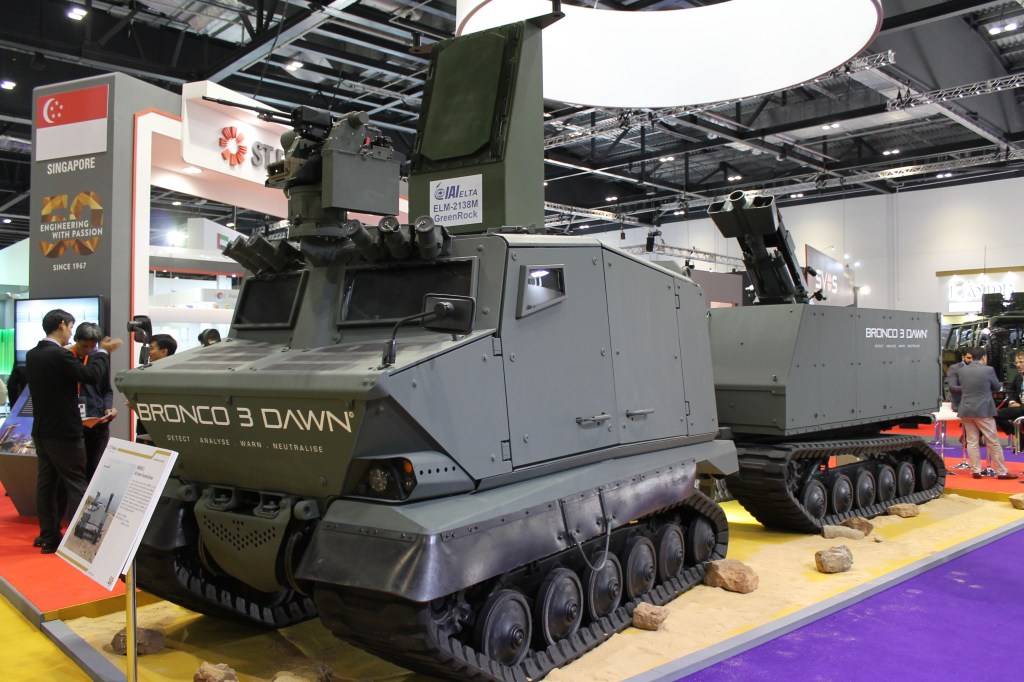 ST Kinetics unveils Bronco tracked vehicle for expanded missions