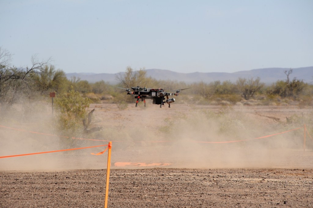 Three industry teams demonstrate capability to destroy small drones at Yuma