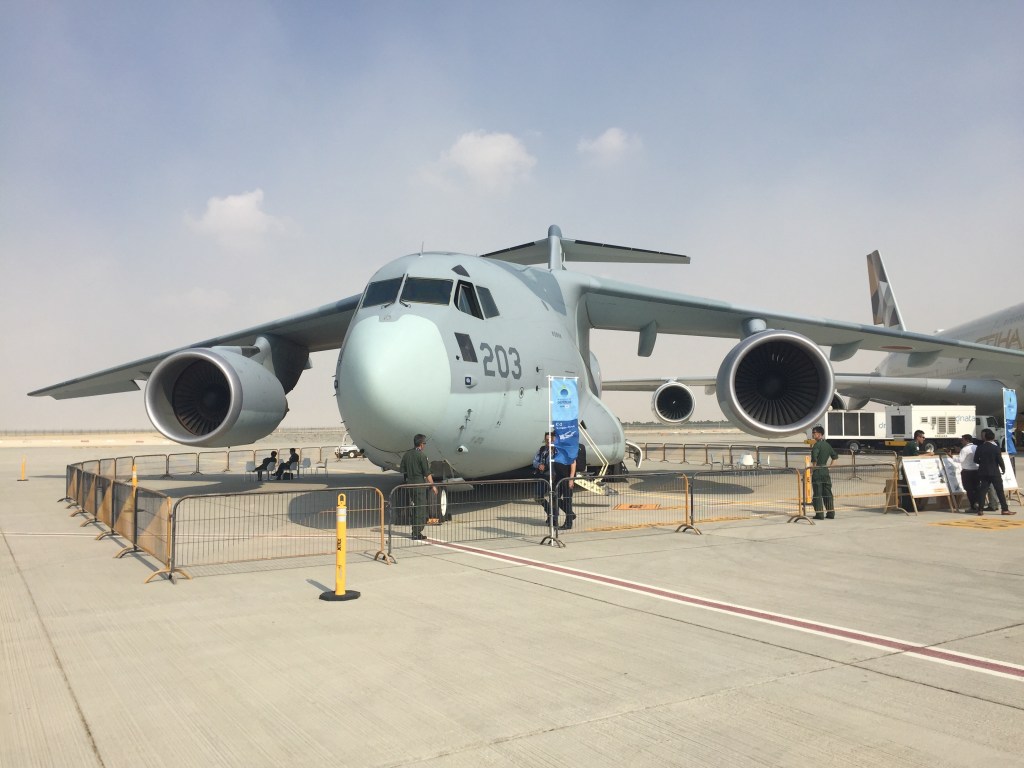 Japan’s C-2 airlifter makes its international debut