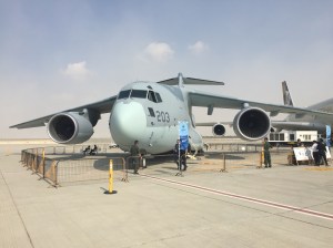 Japan’s C-2 airlifter makes its international debut