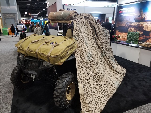 ‘Breakaway camo’ keeps vehicles stealthy, and battle-ready