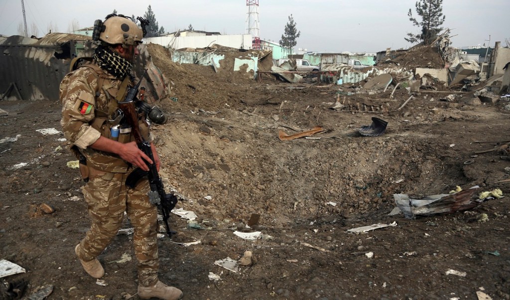 Trump says Taliban could possibly overrun Afghan government