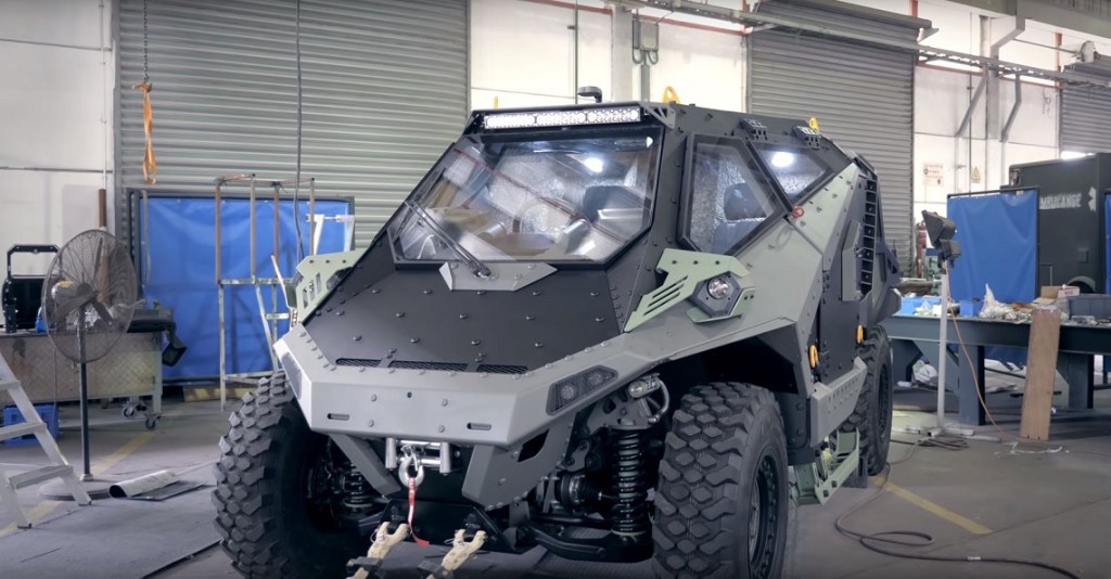 Israeli defense firm unveils souped-up combat ATV