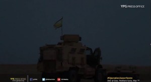 US-backed Syrian fighters spotted in MRAPs prior to ISIS assault