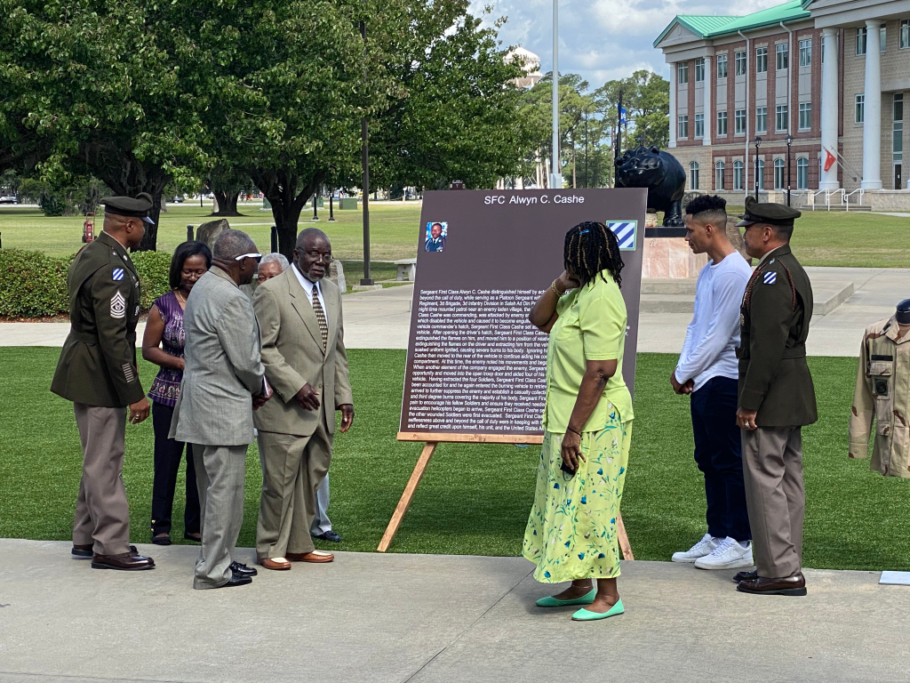 Fort Stewart has a spot saved for Alwyn Cashe’s expected Medal of Honor