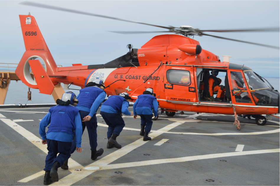 Coast Guard partners with Air Force to protect eyes from lasers
