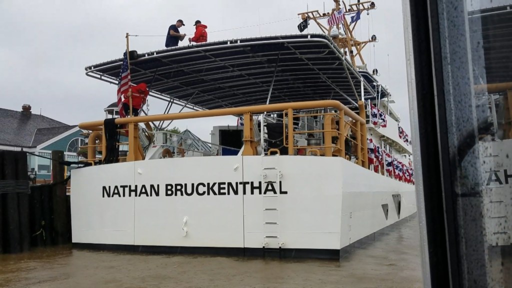 Legacy lives on with new ship for 1st Coast Guardsman killed since Vietnam