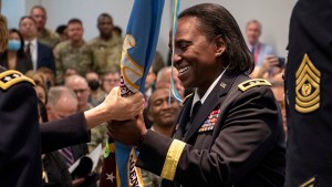 An Army family doctor now leads the Defense Health Agency