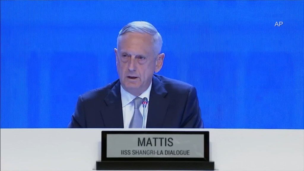 Mattis targets China, NKorea at Asian security summit