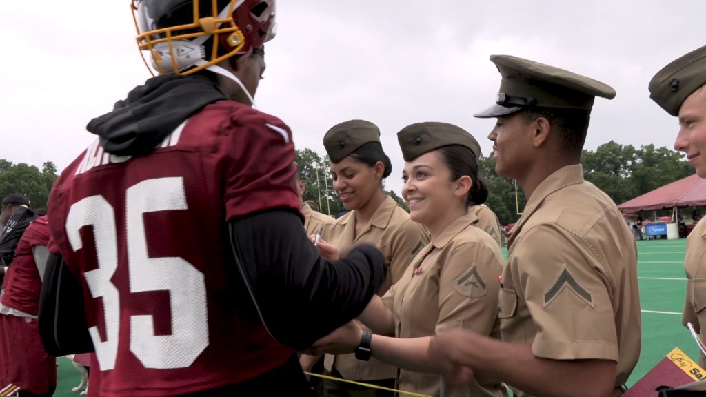 What it’s like to get exclusive access to an NFL practice