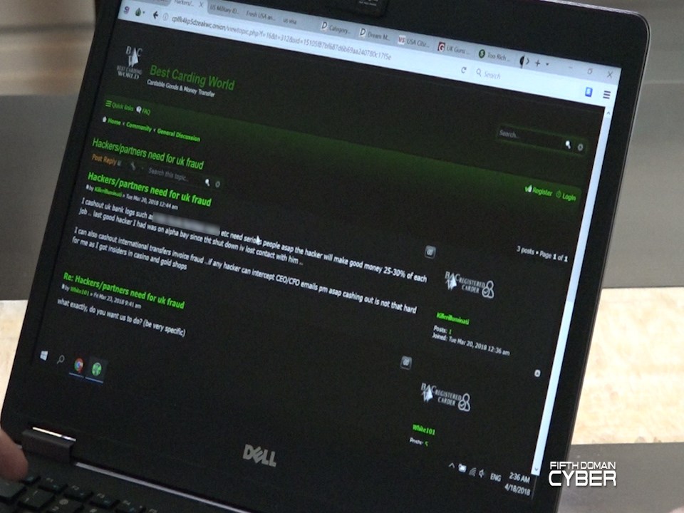 Inside the dark web