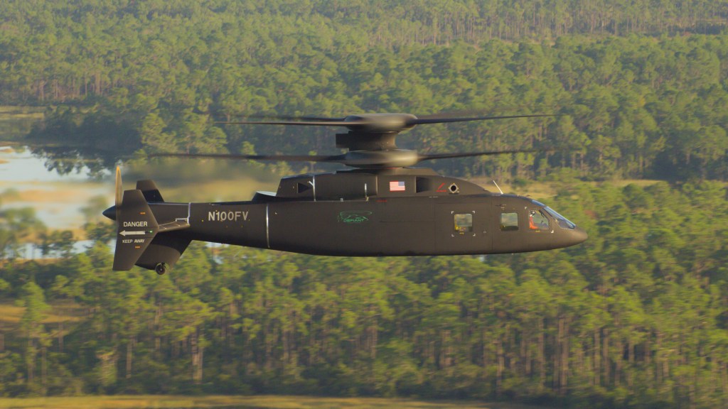 Watch the SB-1 Defiant coaxial demonstrator aircraft hit 230 knots